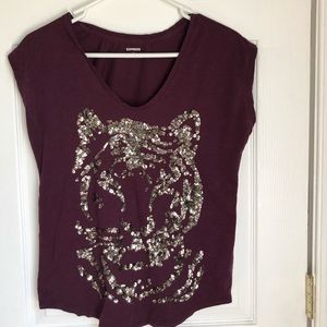 Express Tiger T shirt size M
